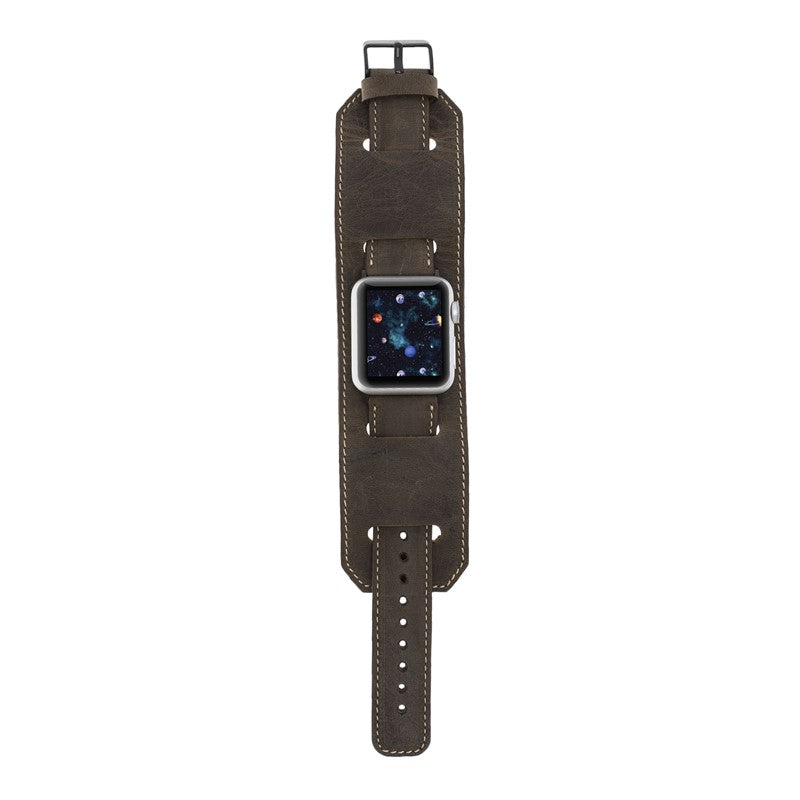 Cuff Leather Band for Apple Watch