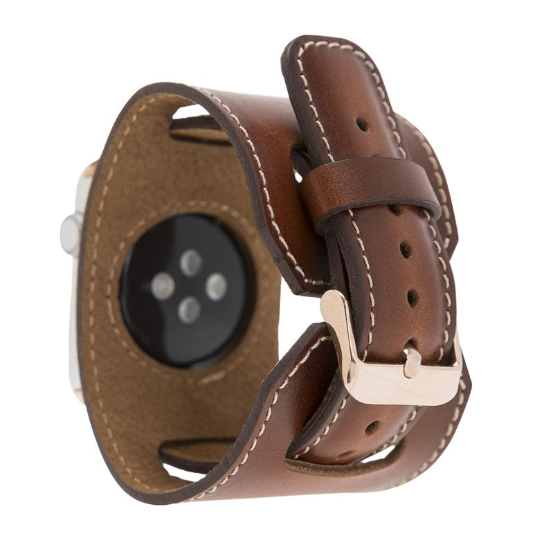 Cuff Leather Band for Apple Watch