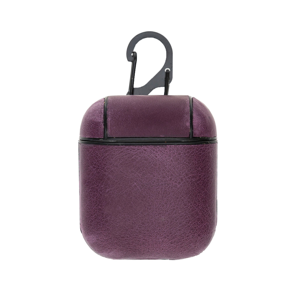 Luxury Purple Apple Airpods Hard Case with Back Hook - Hardiston - 1