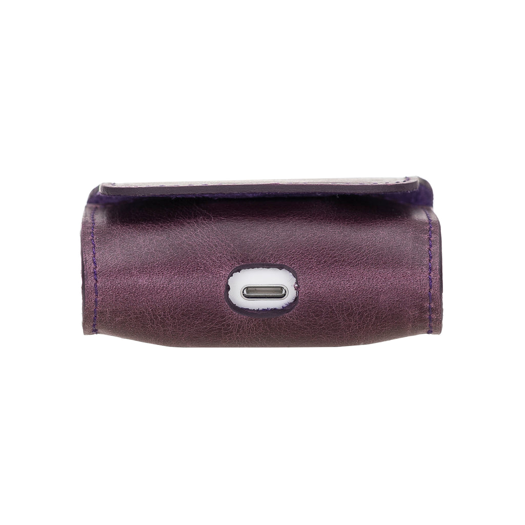 Luxury Purple Apple Airpods Pro Soft Case with Back Hook - Hardiston - 3