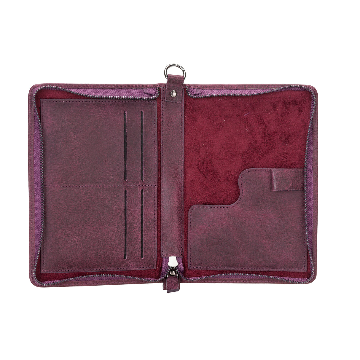 Leather Passport Organizer Bag