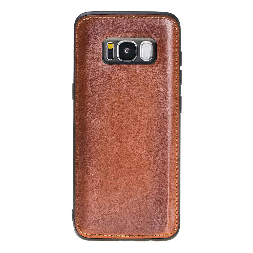 Samsung Galaxy S8 Russet Leather 2-in-1 Wallet Case with Card Holder - Hardiston - 6