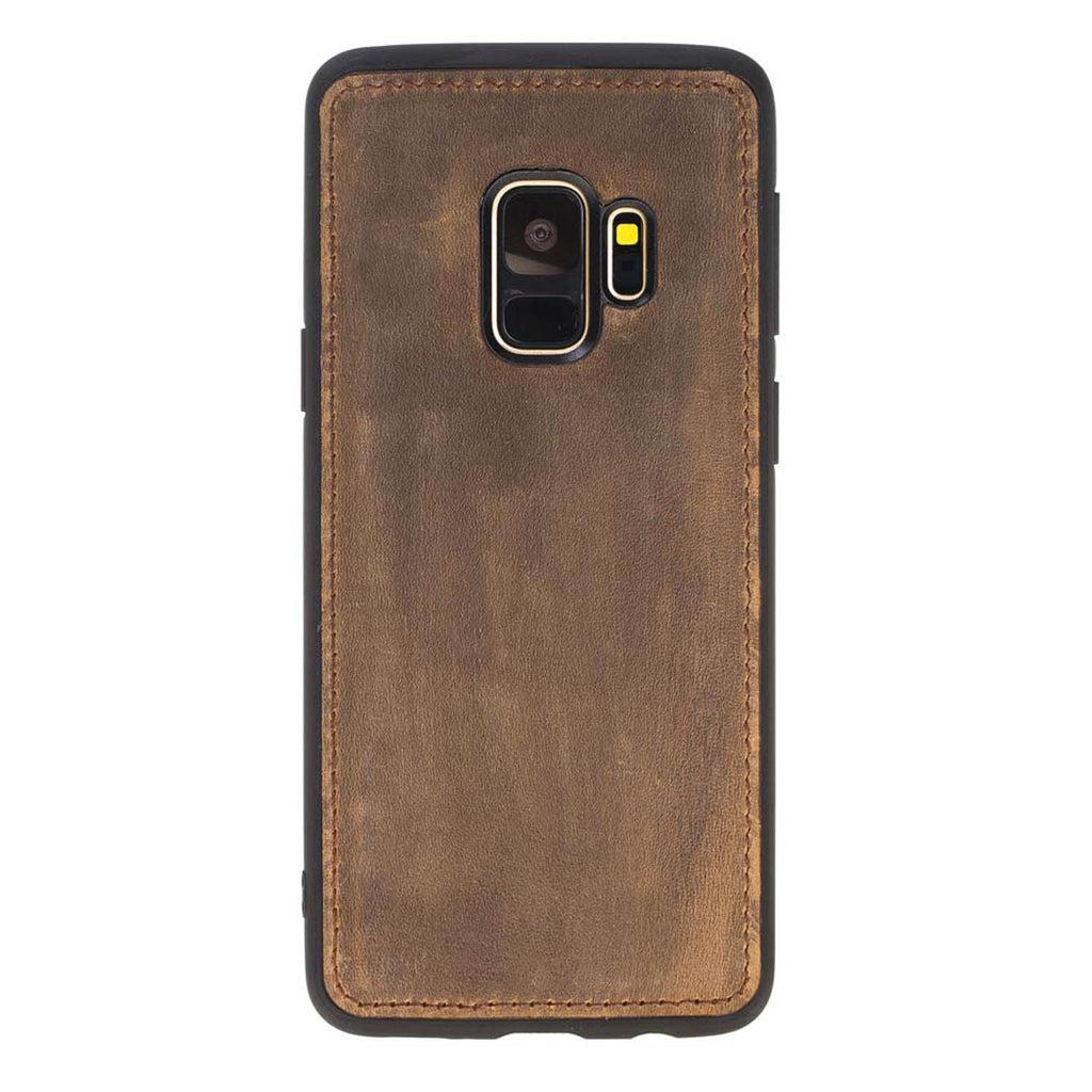 Samsung Galaxy S9 Camel Leather Detachable Dual 2-in-1 Wallet Case with Card Holder - Hardiston - 7