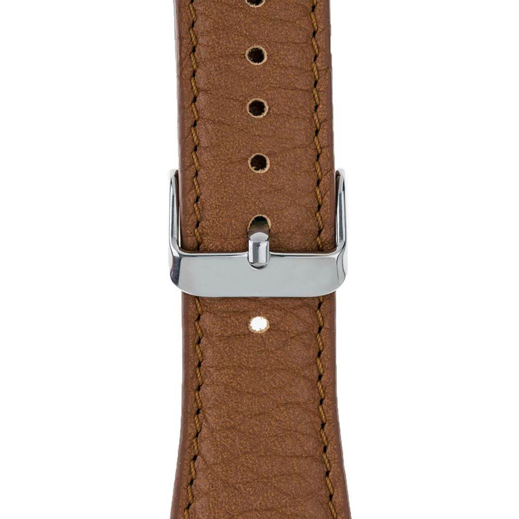 Tan Leather Apple Watch Band or Strap 38mm, 40mm, 42mm, 44mm for All Series - Venito - Leather - 5