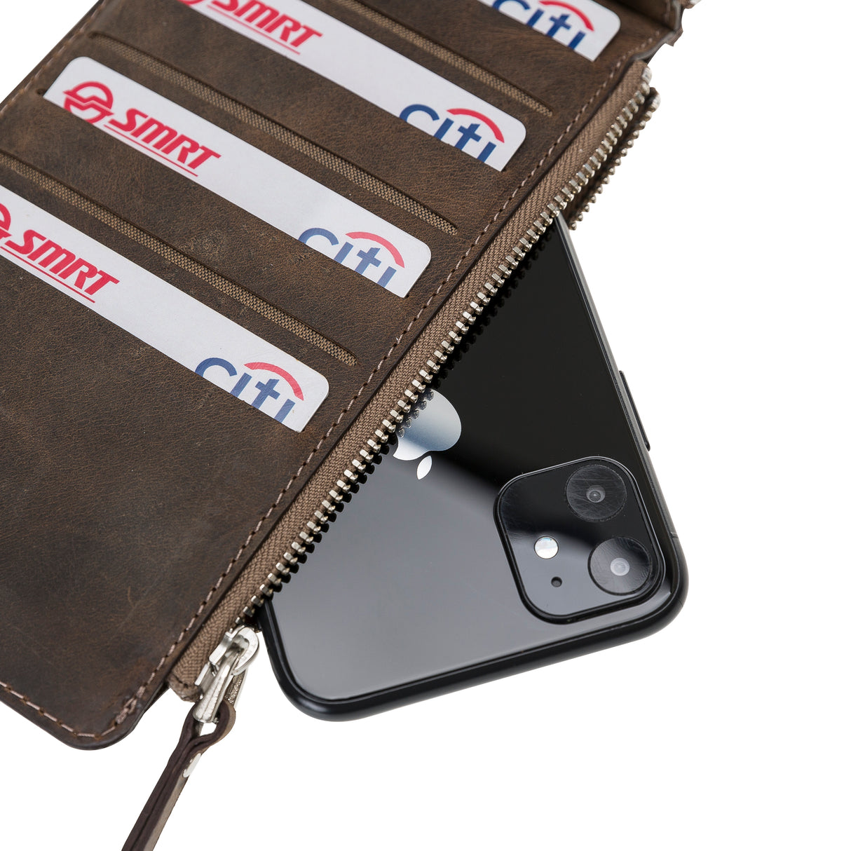 Leather V Style Wallet