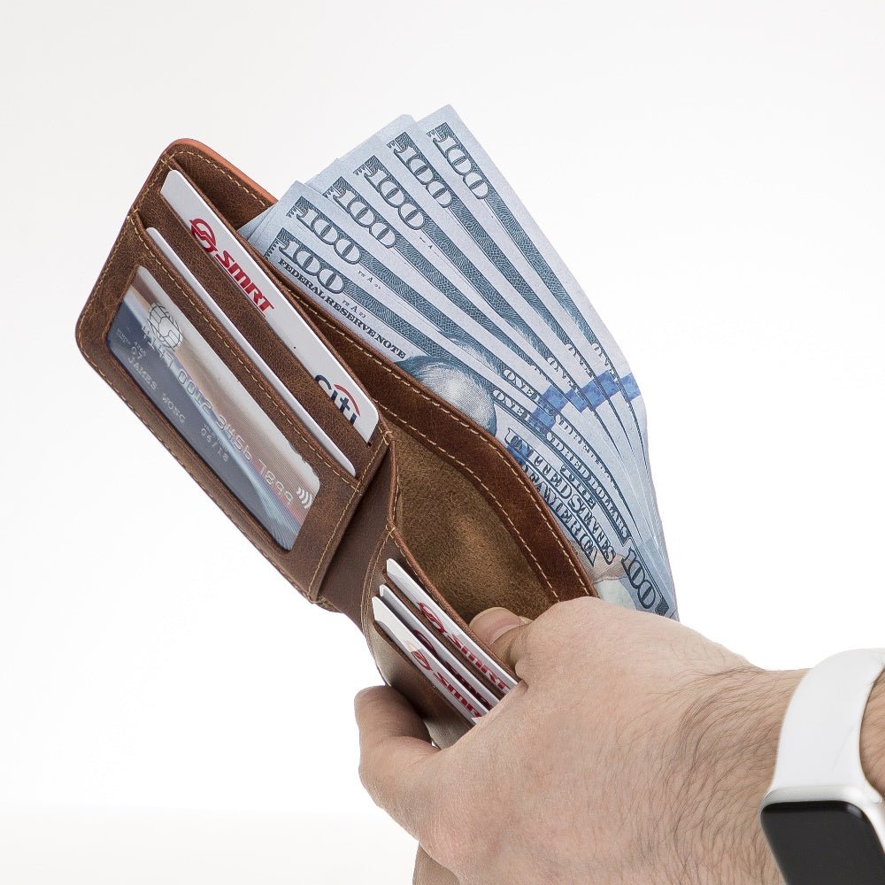 Classic Leather Wallet by Hardiston - premium Wallets