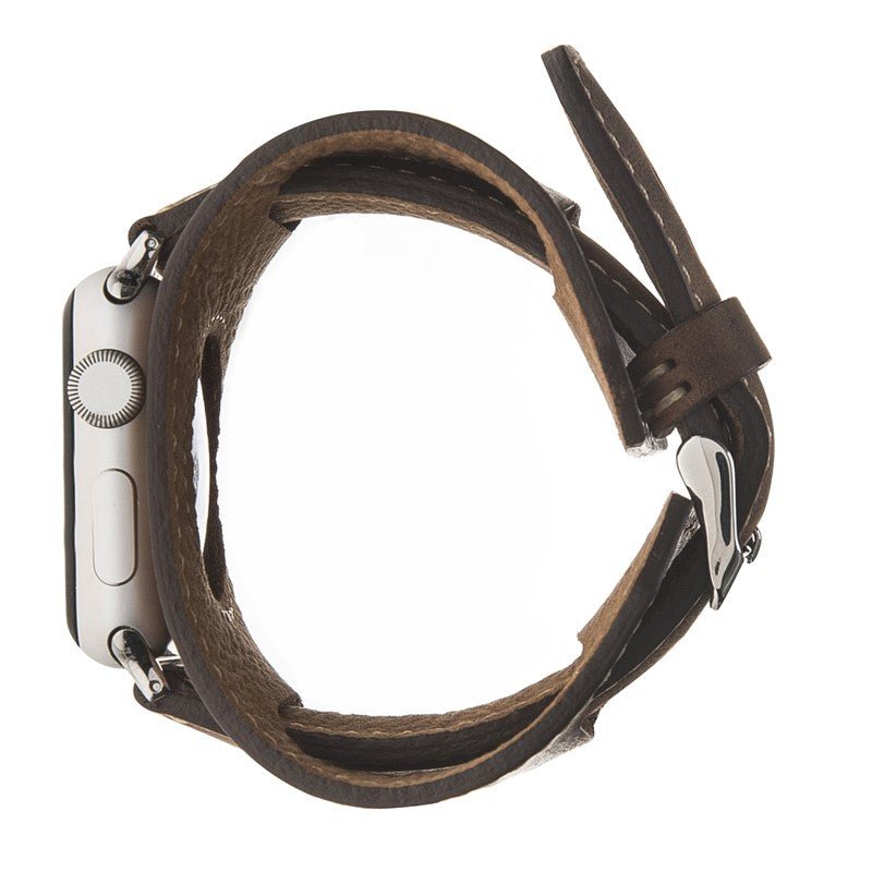 Cuff Leather Band for Apple Watch by Hardiston - premium Watch Bands - Apple