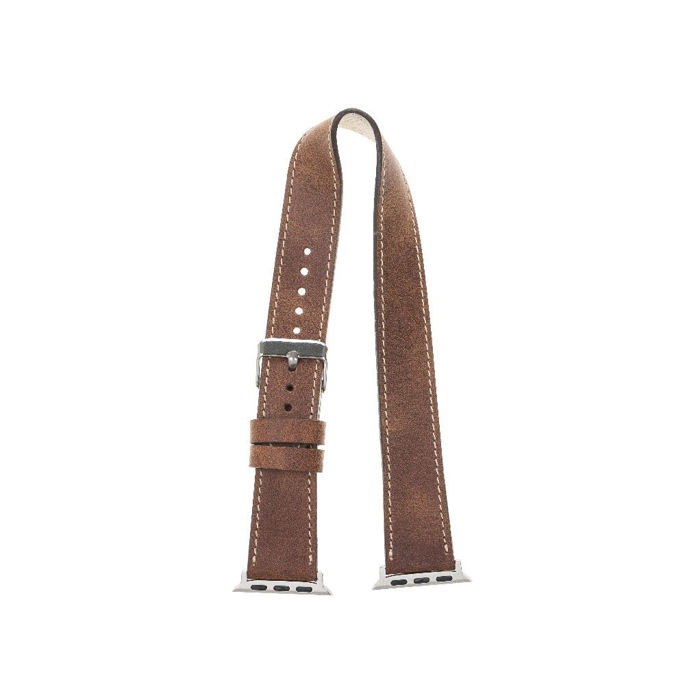 Double Tour Leather Band for Apple Watch by Hardiston - premium Watch Bands - Apple
