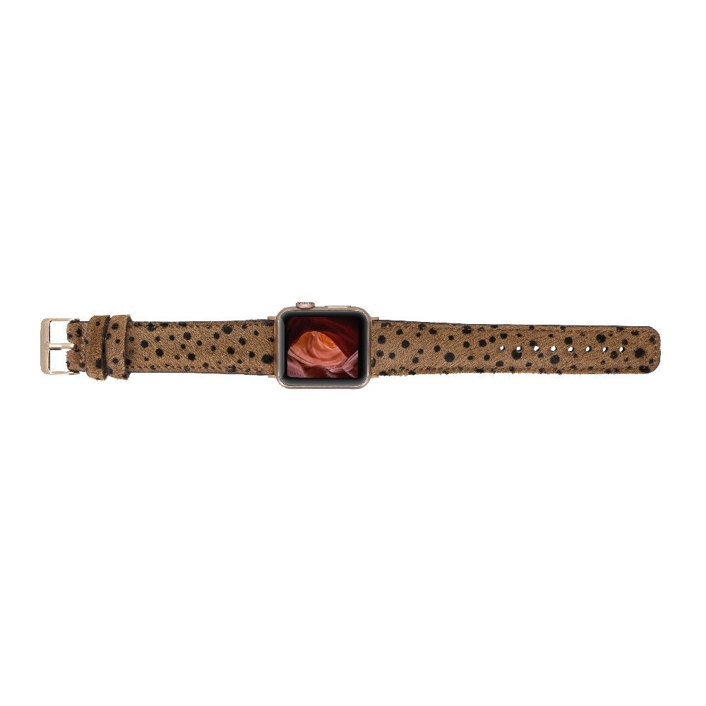Furry Leather Band for Apple Watch by Hardiston - premium Watch Bands - Apple