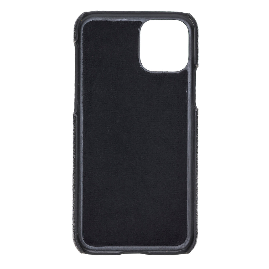iPhone 11 Black Leather Detachable 2-in-1 Wallet Case with Card Holder - Hardiston - 6