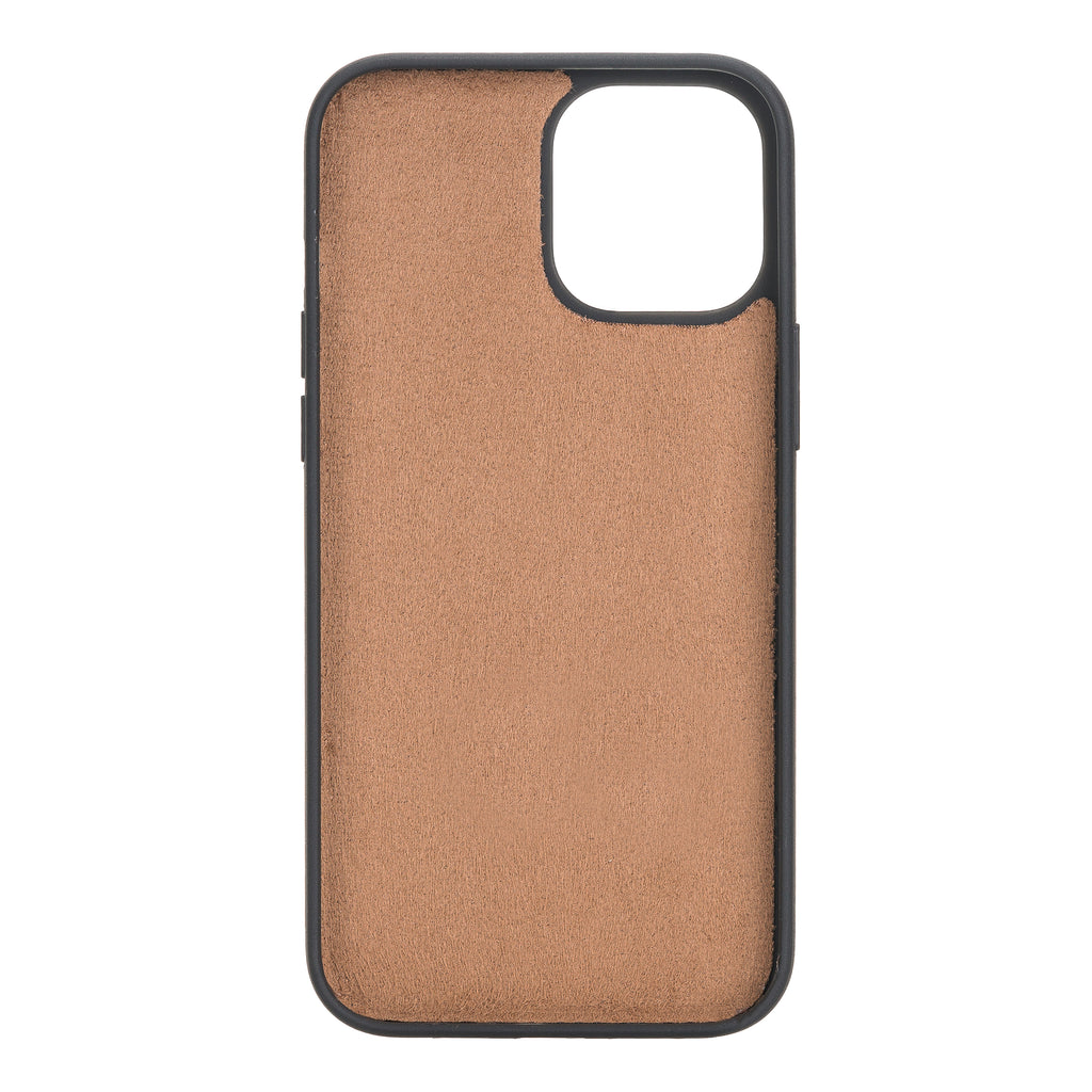 iPhone 12 Pro Brown Leather Detachable Dual 2-in-1 Wallet Case with Card Holder and MagSafe - Hardiston - 8