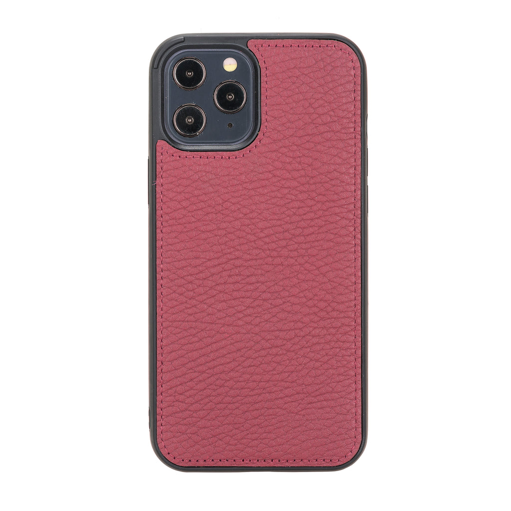 iPhone 12 Pro Max Burgundy Leather Detachable 2-in-1 Wallet Case with Card Holder and MagSafe - Hardiston - 5