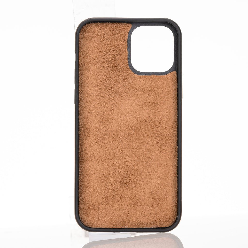 iPhone 12 Pro Mocha Leather Detachable 2-in-1 Wallet Case with Card Holder and MagSafe - Hardiston - 6
