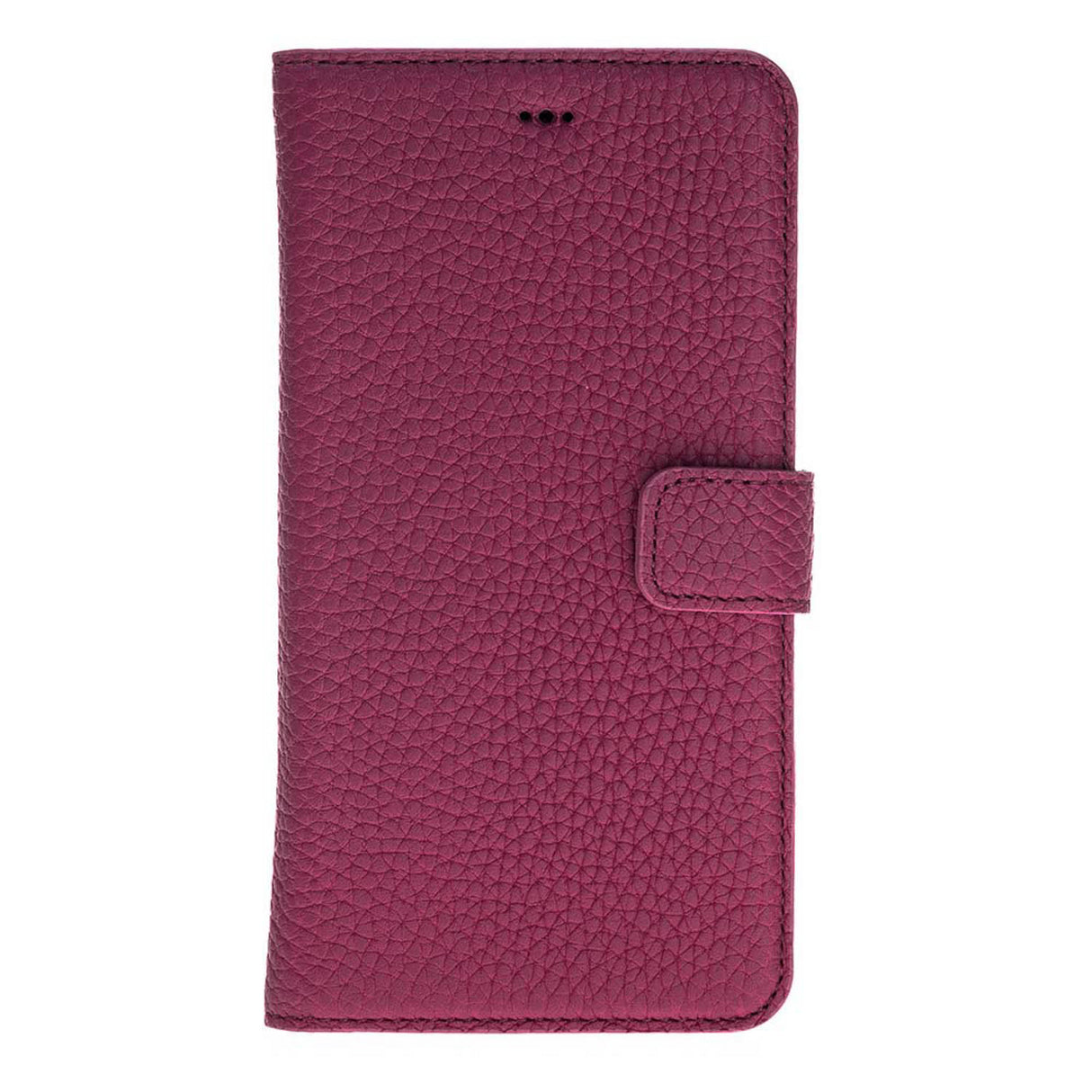 iPhone 8 Plus / 7 Plus Pink Leather Detachable 2-in-1 Wallet Case with Card Holder and MagSafe - Hardiston - 4