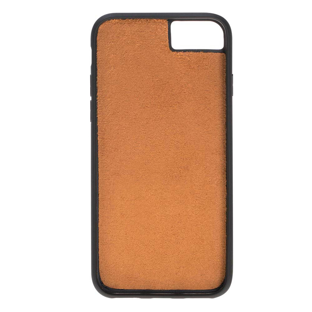 iPhone SE / 8 / 7 Brown Leather Detachable 2-in-1 Wallet Case with Card Holder - Hardiston - 7