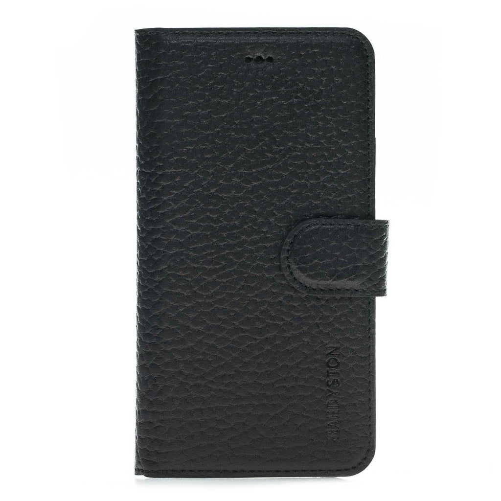 iPhone X/XS Black Leather Detachable 2-in-1 Wallet Case with Card Holder - Hardiston - 3
