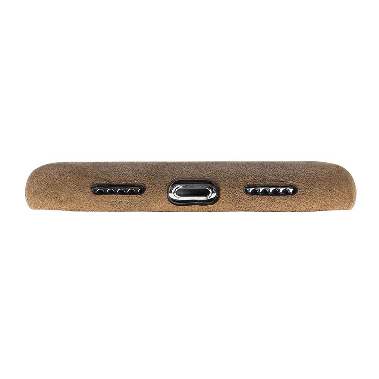iPhone X / XS Camel Leather Snap-On Case - Hardiston - 6