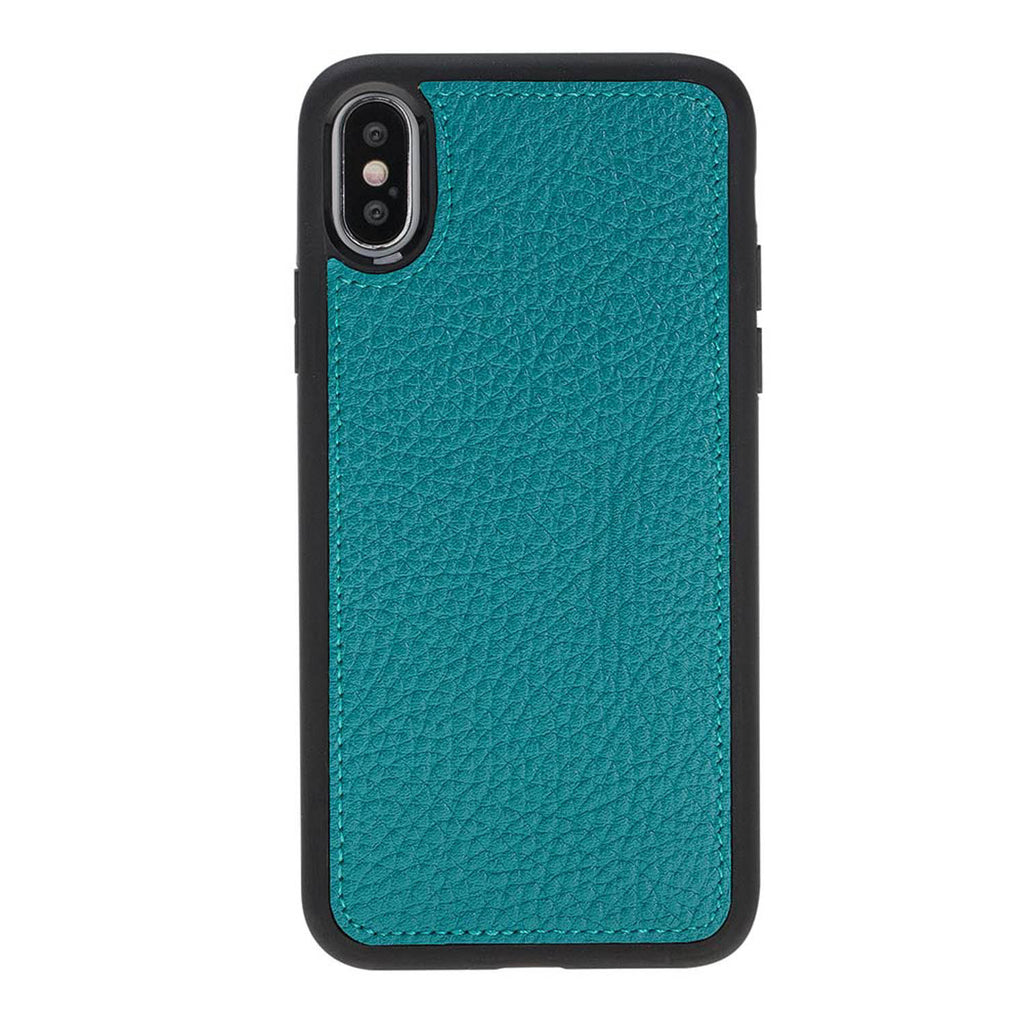 iPhone X/XS Green Leather Detachable 2-in-1 Wallet Case with Card Holder - Hardiston - 6