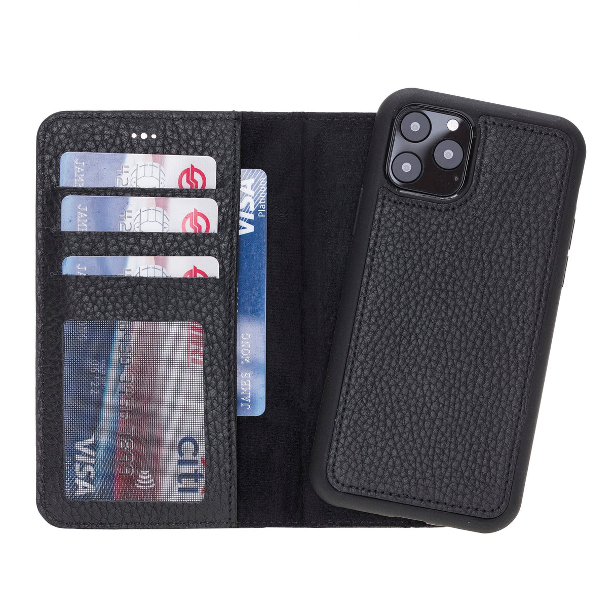 iPhone 11 Pro Leather Wallet Case by Hardiston - premium iPhone 11 Cases