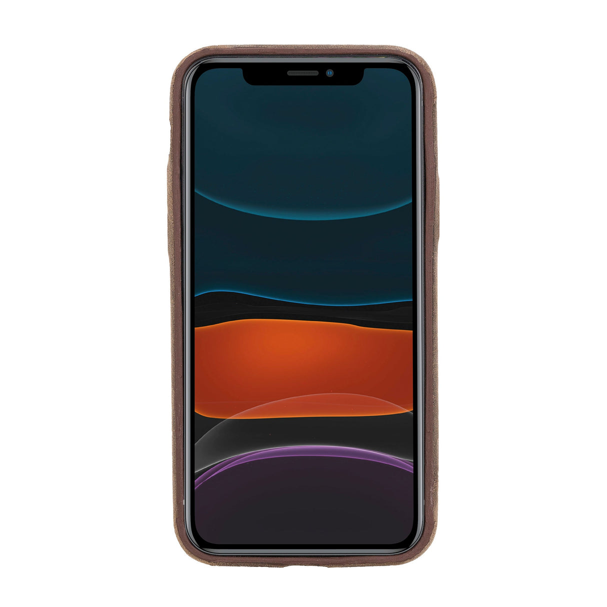 iPhone 11 Pro Snap - on Full Cover Leather Case with Credit Card Slots by Hardiston - premium iPhone 11 Cases