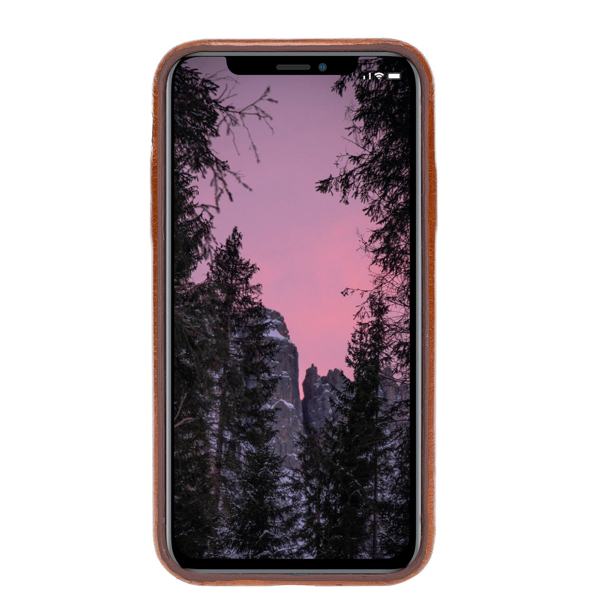 iPhone 11 Snap - on Full Cover Leather Case with Credit Card Slots by Hardiston - premium iPhone 11 Cases