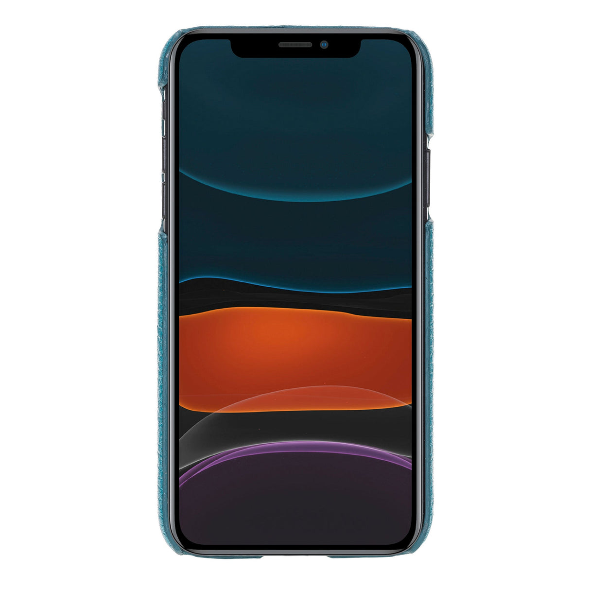 iPhone 11 Snap - on Leather Case with Credit Card Slots by Hardiston - premium iPhone 11 Cases