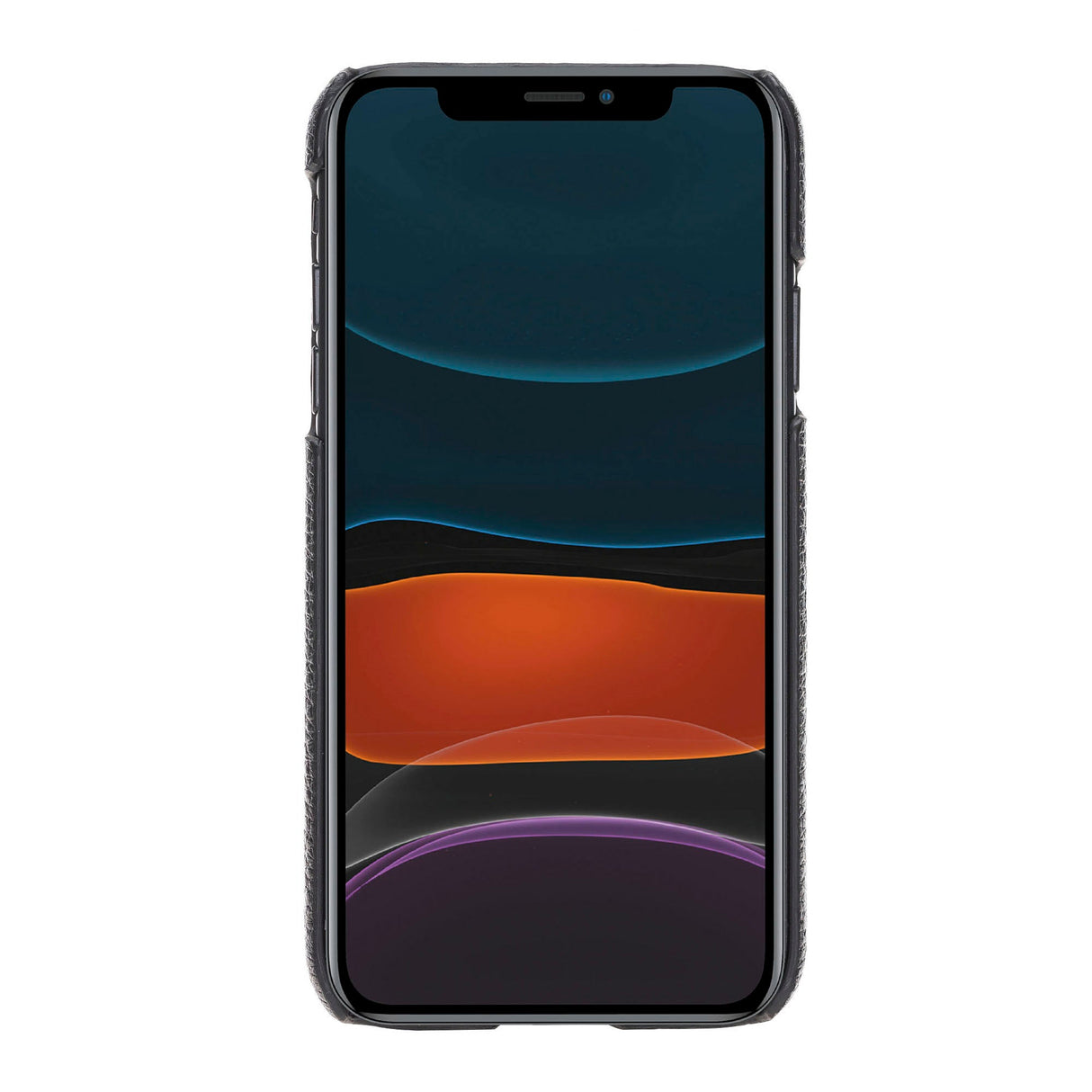 iPhone 11 Snap - on Leather Case with Credit Card Slots by Hardiston - premium iPhone 11 Cases