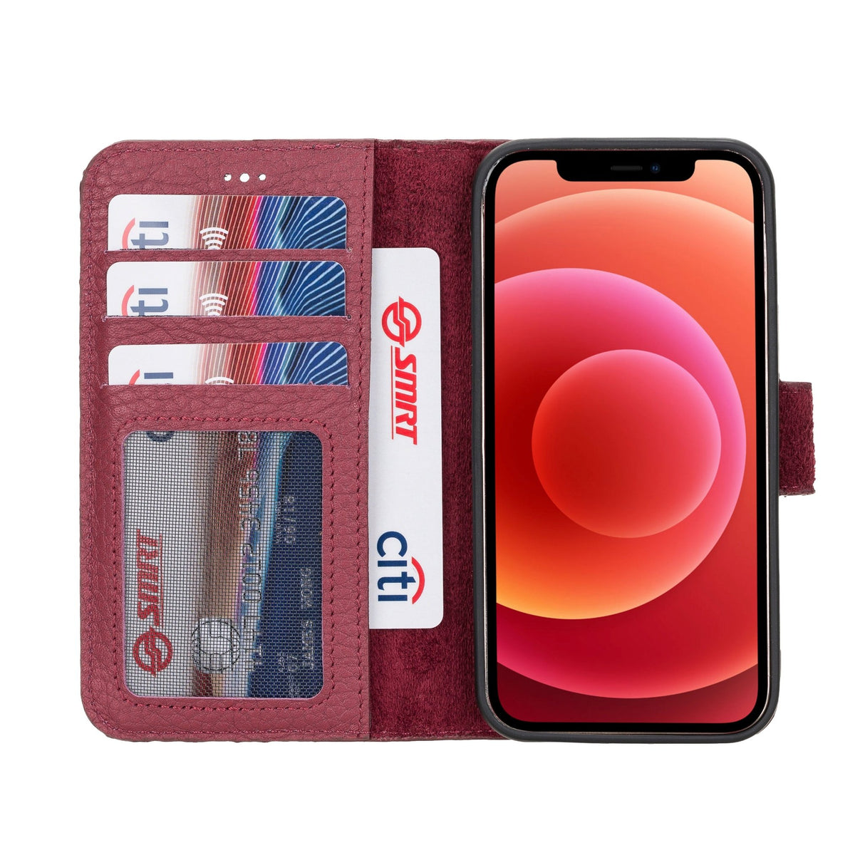 iPhone 12 Mini Leather Wallet Case by Hardiston - premium iPhone 12 Cases