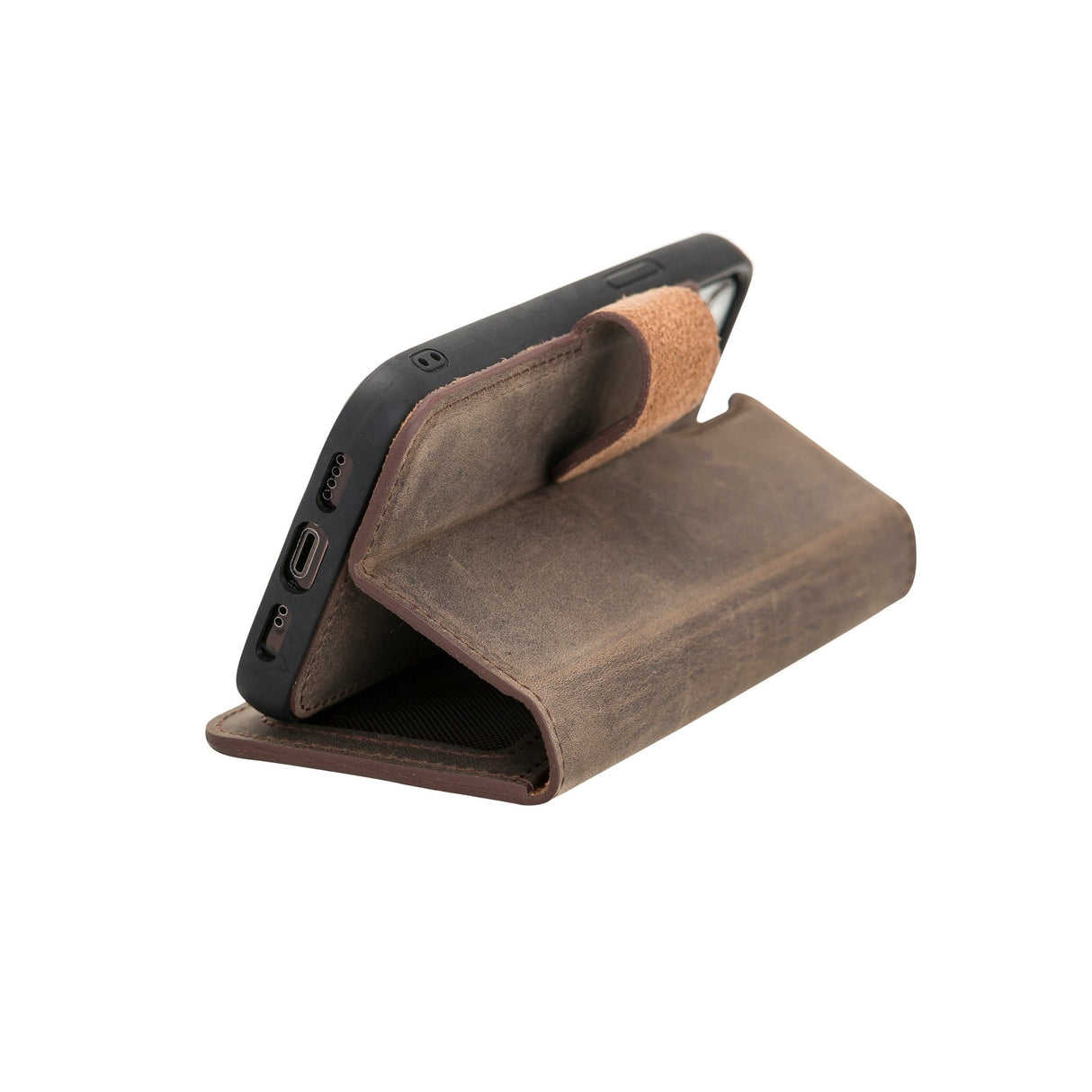 iPhone 12 Mini Leather Wallet Case by Hardiston - premium iPhone 12 Cases