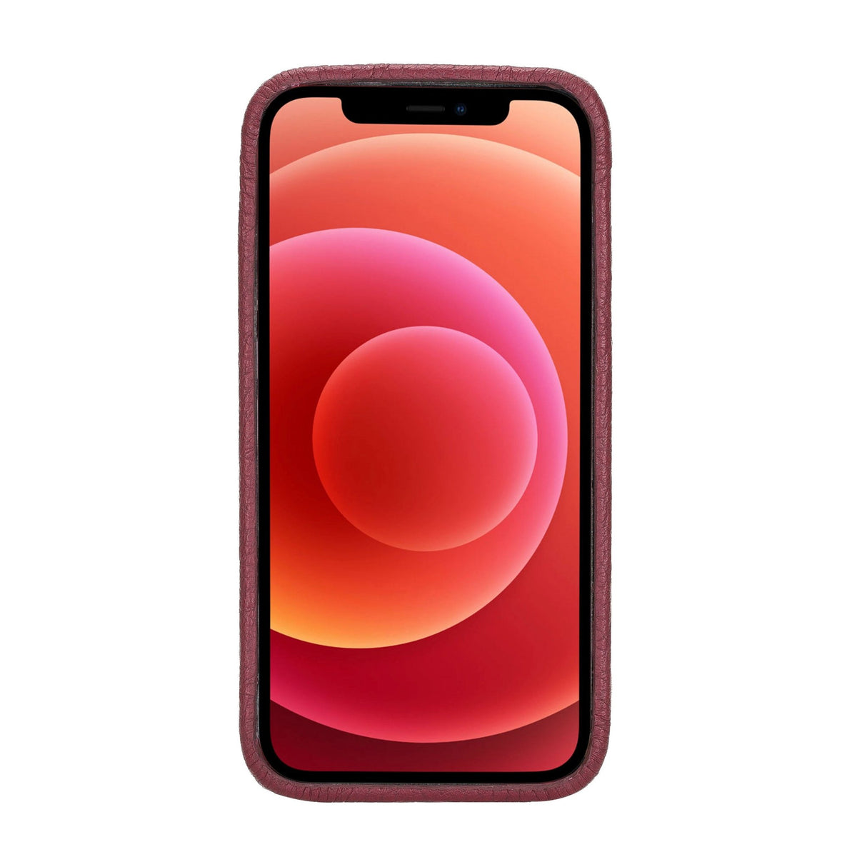 iPhone 12 Mini Snap - on Full Cover Leather Case with Credit Card Slots by Hardiston - premium iPhone 12 Cases