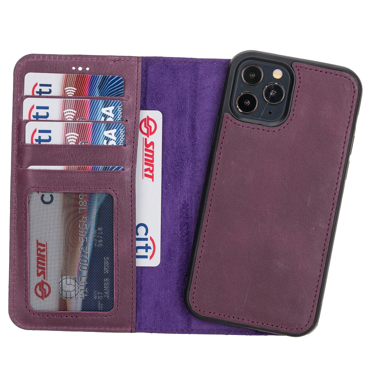 iPhone 12 Pro Leather Wallet Case by Hardiston - premium iPhone 12 Cases