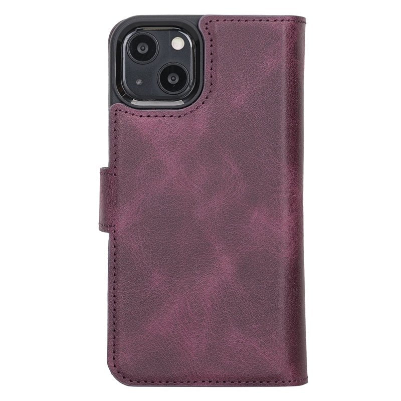 iPhone 13 Leather Dual Wallet Case by Hardiston - premium iPhone 13 Cases