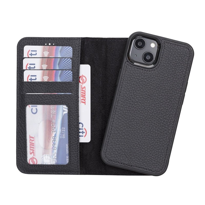 iPhone 13 Leather Wallet Case by Hardiston - premium mws_apo_generated