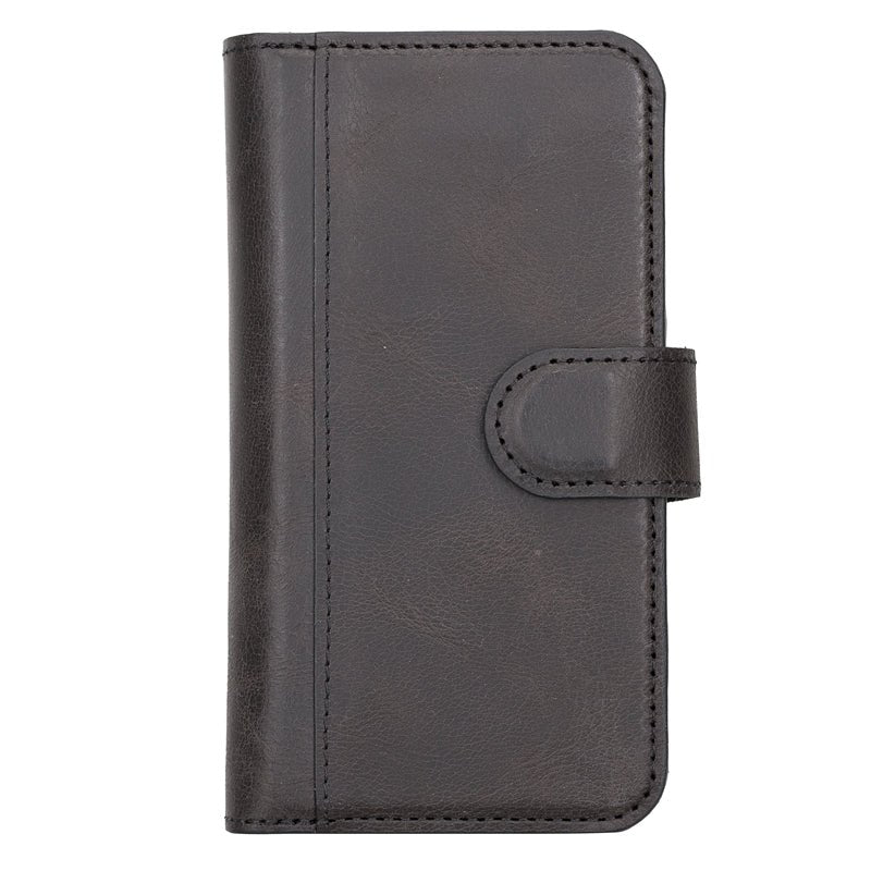 iPhone 13 Mini Leather Dual Wallet Case by Hardiston - premium iPhone 13 Cases