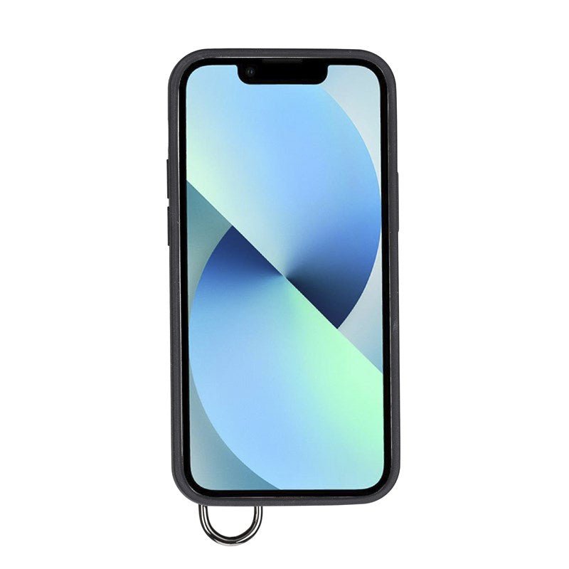 iPhone 13 Mini Snap - on Leather Grip Case by Hardiston - premium iPhone 13 Cases