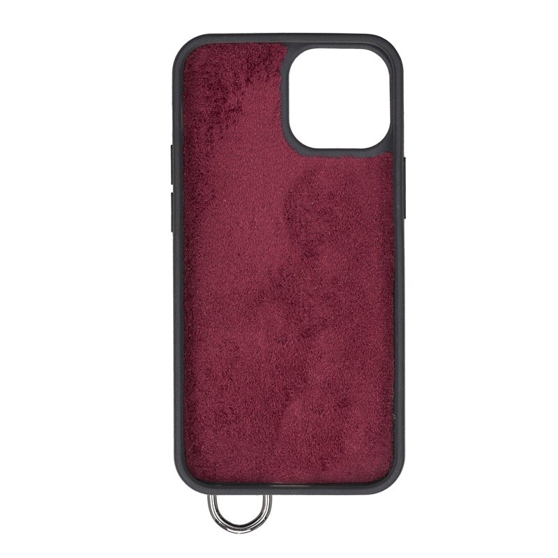 iPhone 13 Mini Snap - on Leather Grip Case by Hardiston - premium iPhone 13 Cases