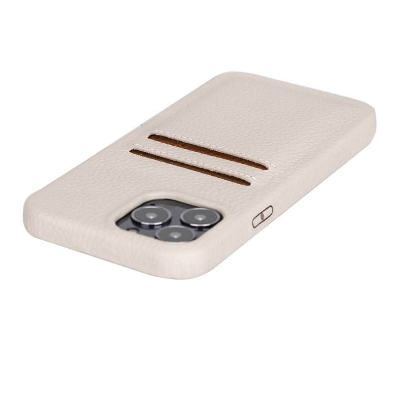 iPhone 13 Pro Leather Snap - on wallet case by Hardiston - premium iPhone 13 Cases