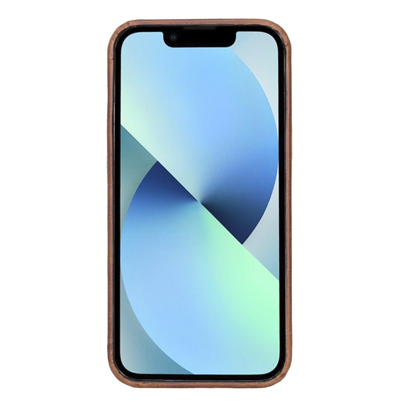 iPhone 13 Pro Max Leather Snap - on wallet case by Hardiston - premium iPhone 13 Cases