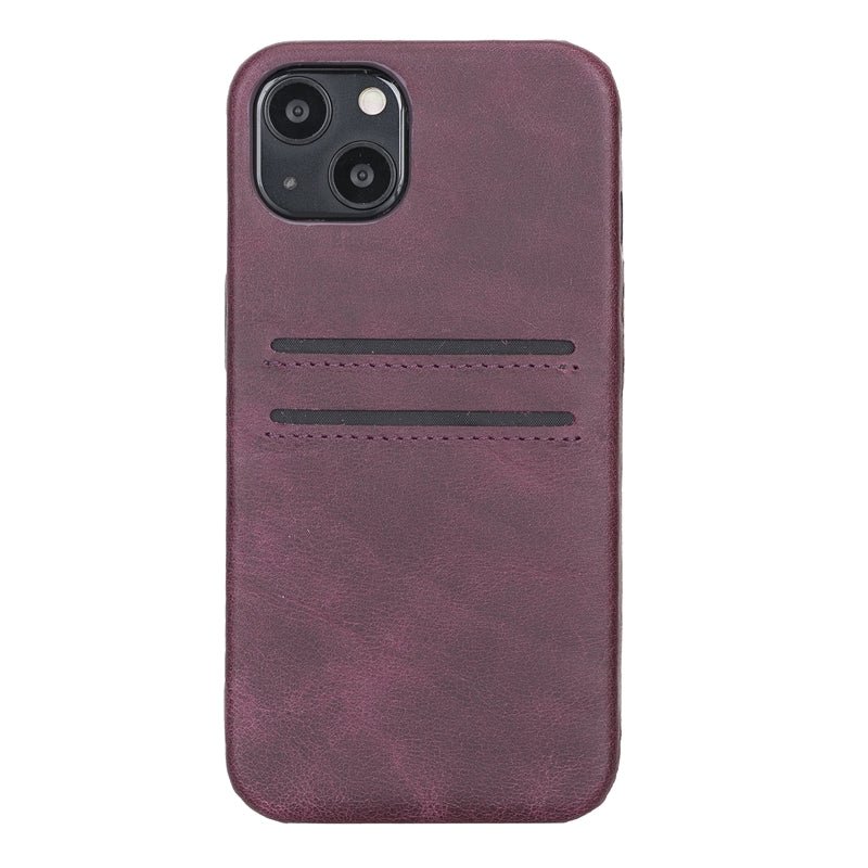 iPhone 13 Snap - on Leather Wallet Case by Hardiston - premium iPhone 13 Cases
