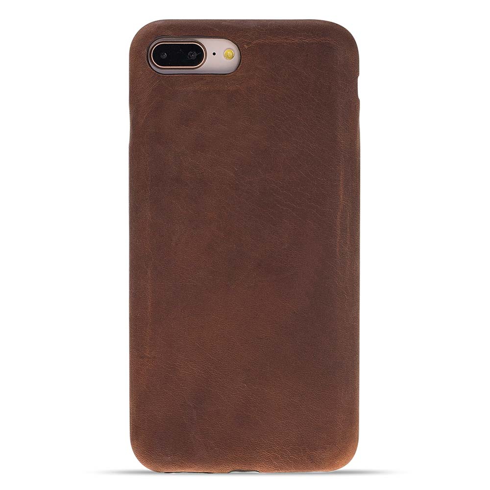 iPhone 8 Plus / iPhone 7 Plus Snap - on Full Cover Leather Case by Hardiston - premium iPhone 7 - 8 - SE Cases