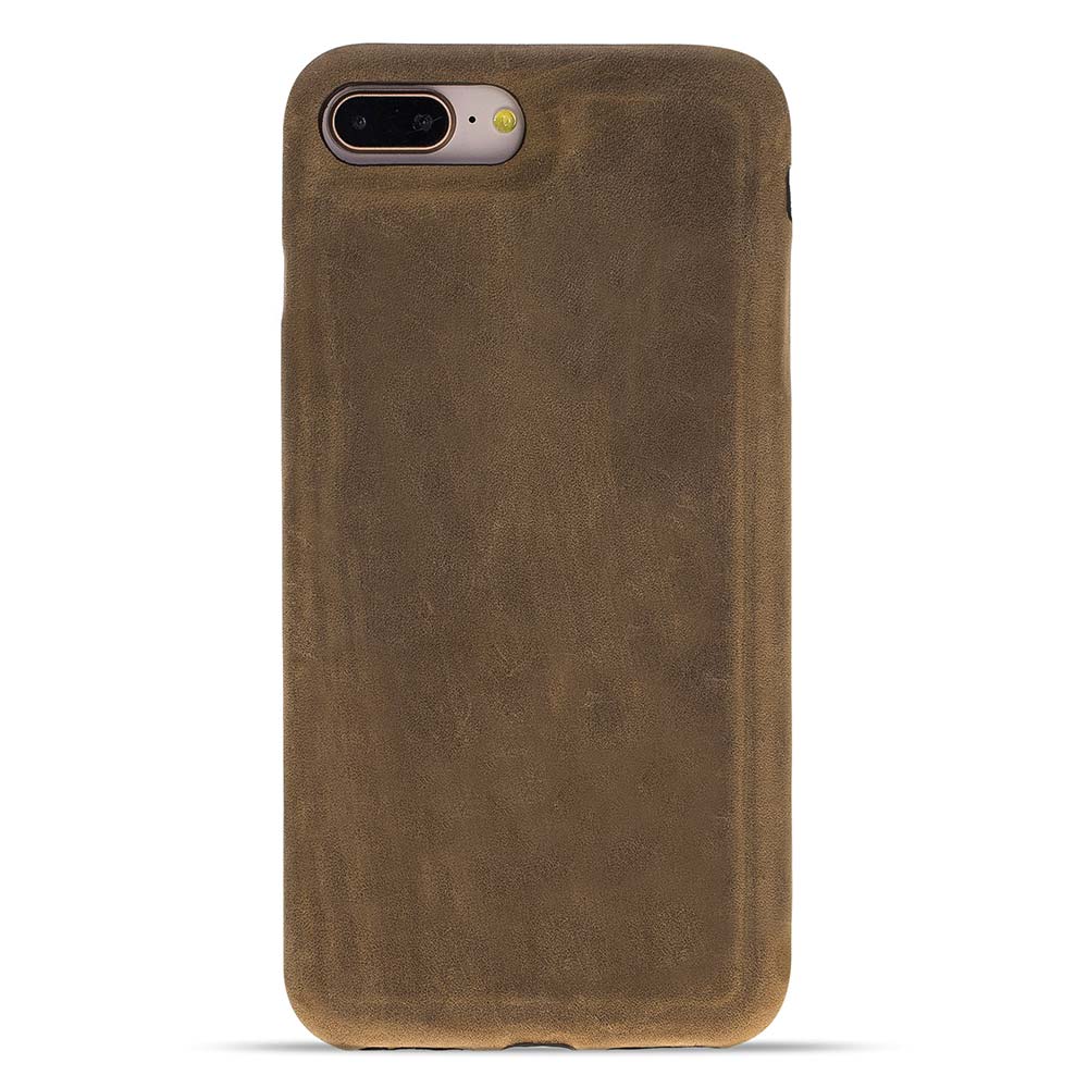 iPhone 8 Plus / iPhone 7 Plus Snap - on Full Cover Leather Case by Hardiston - premium iPhone 7 - 8 - SE Cases