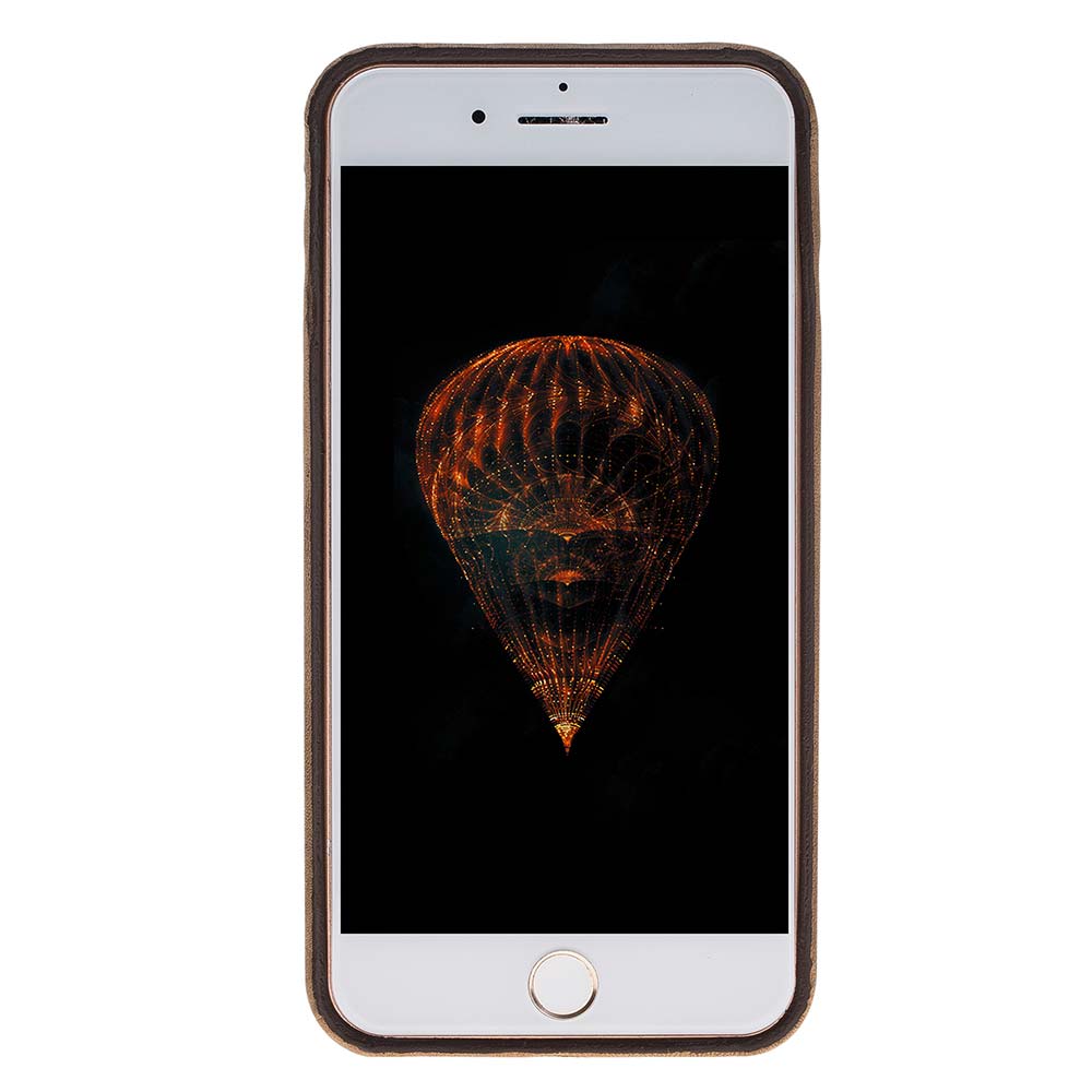 iPhone 8 Plus / iPhone 7 Plus Snap - on Full Cover Leather Case by Hardiston - premium iPhone 7 - 8 - SE Cases