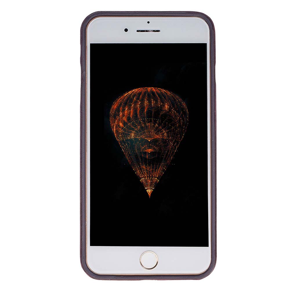 iPhone 8 Plus / iPhone 7 Plus Snap - on Full Cover Leather Case by Hardiston - premium iPhone 7 - 8 - SE Cases