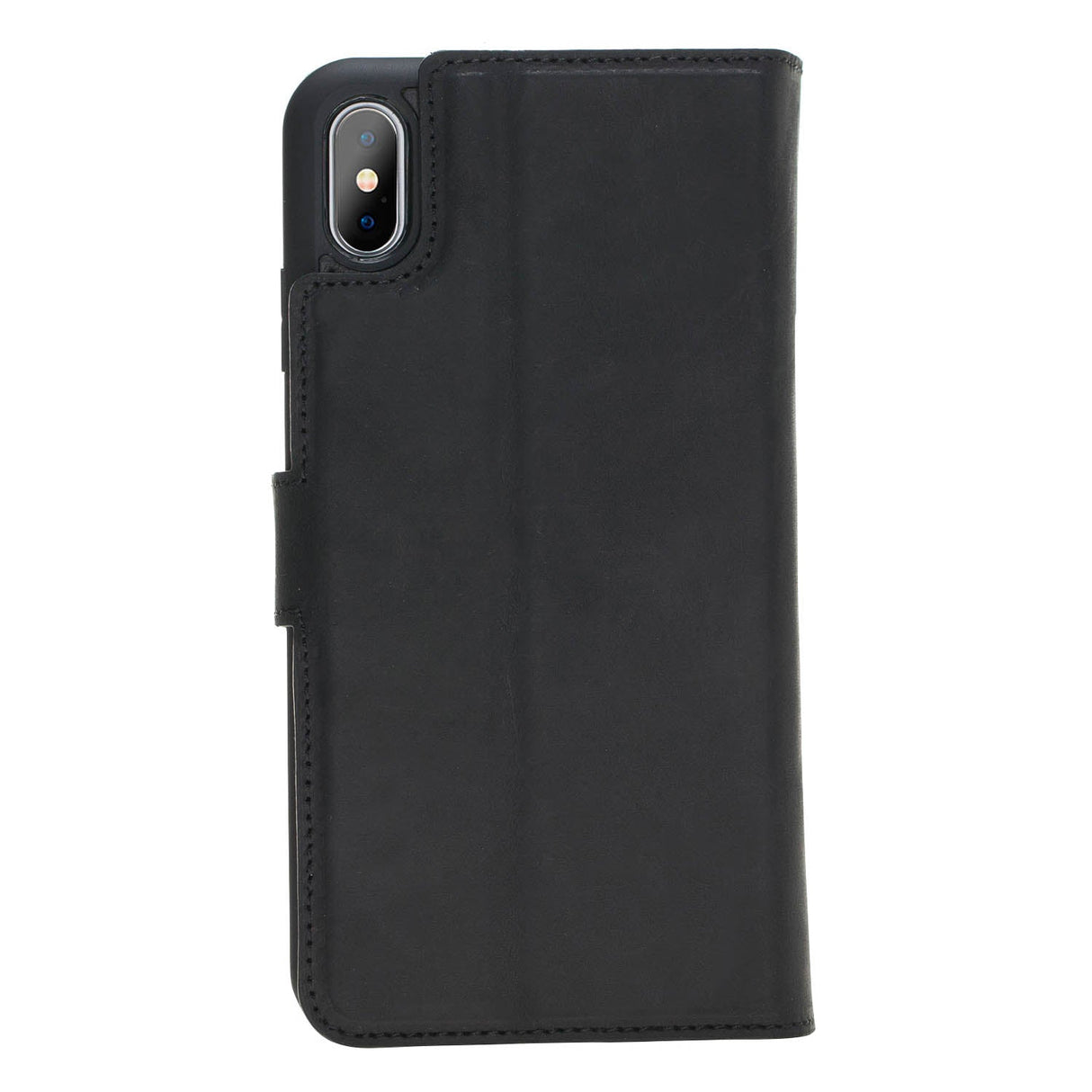 iPhone X / XS Dual Fold Magnetic Detachable Leather Wallet Case by Hardiston - premium iPhone 10 (X) Cases