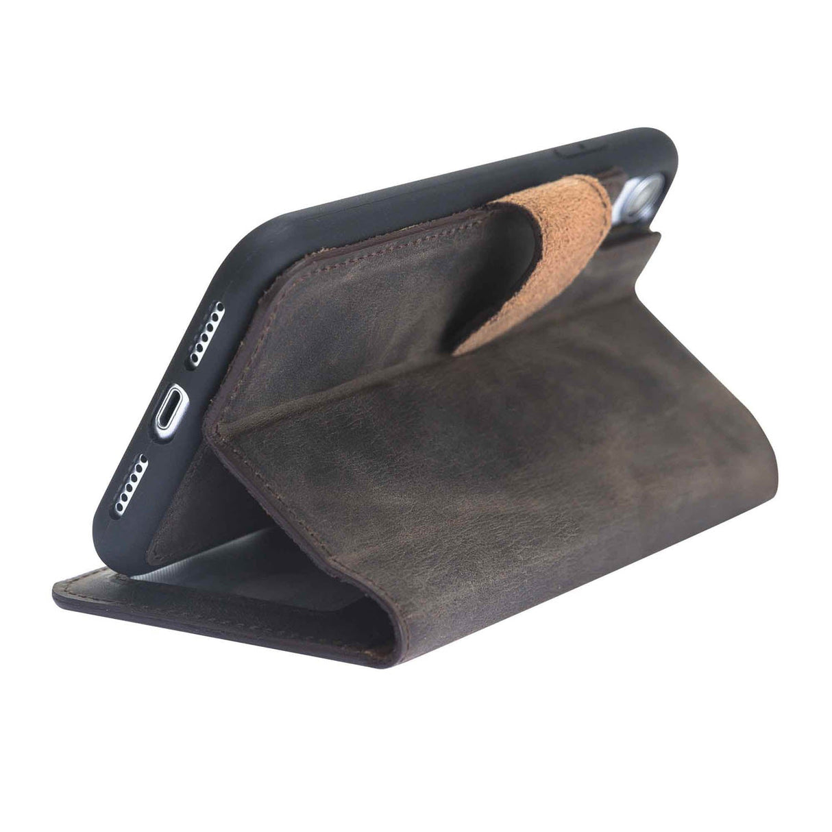 iPhone XR Leather Wallet Case by Hardiston - premium iPhone 10 (X) Cases