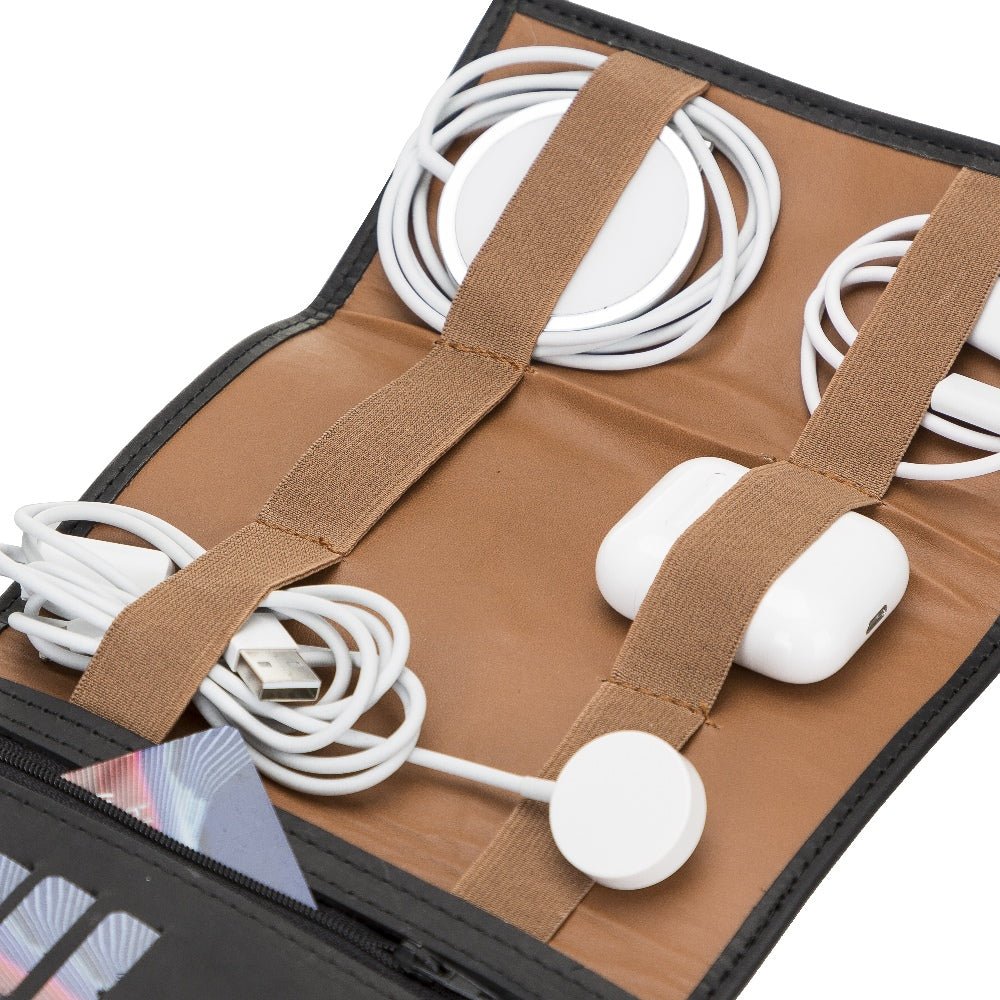 Leather Cable Organizer by Hardiston - premium Cable Organizers