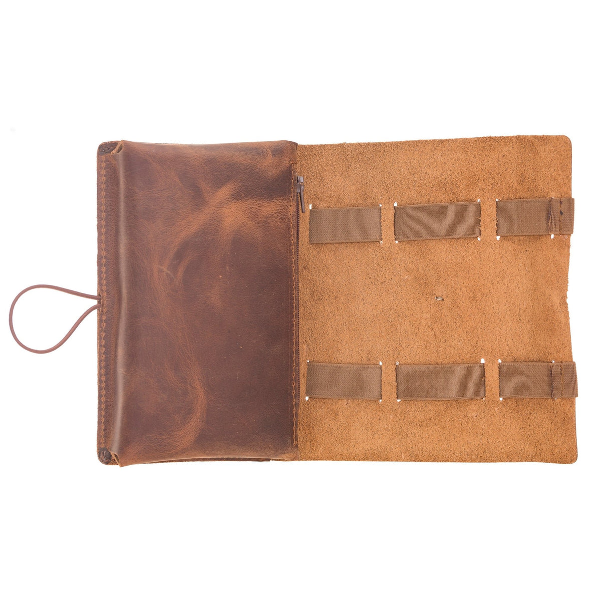 Leather Cable Organizer & Charger Pouch by Hardiston - premium Cable Organizers