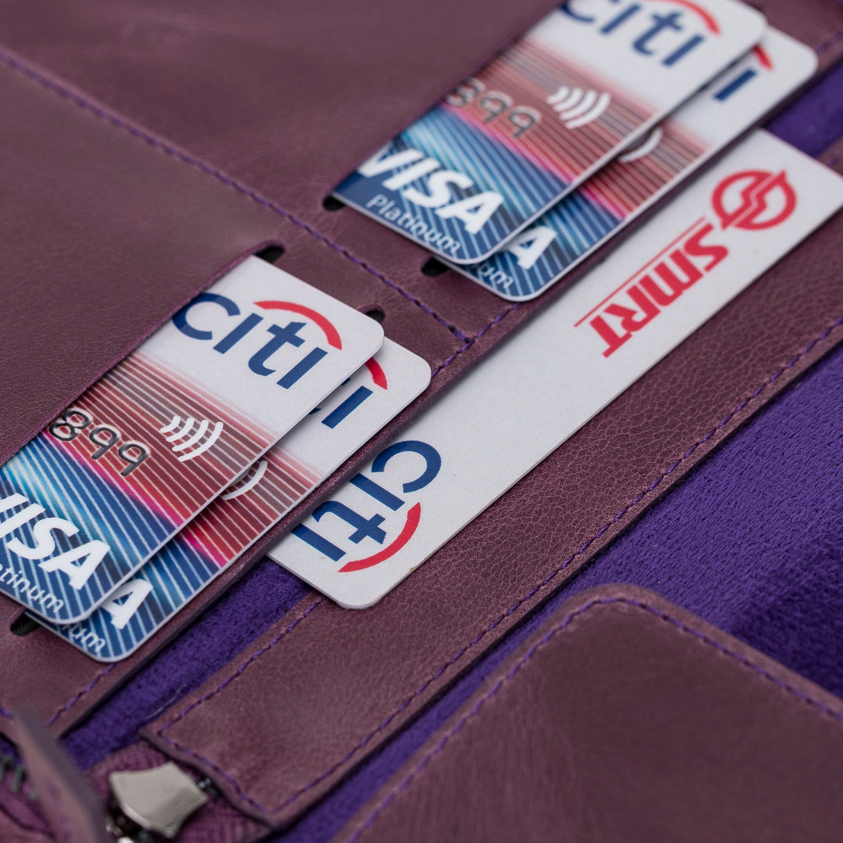 Leather Passport Organizer Bag by Hardiston - premium Passport Cases