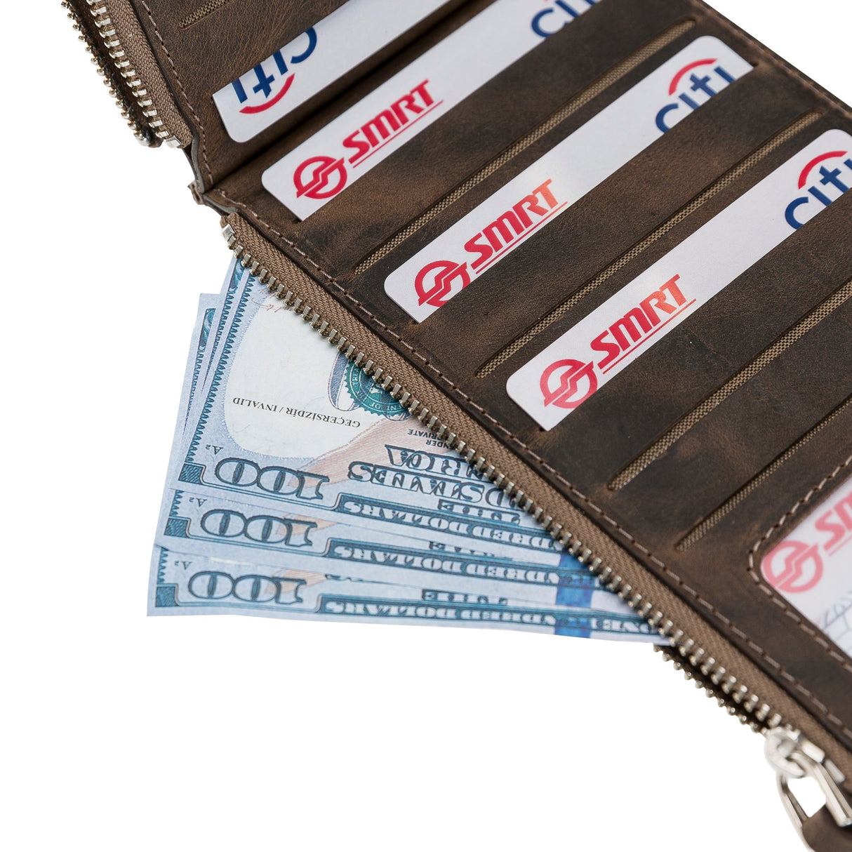 Leather V Style Wallet by Hardiston - premium Wallets