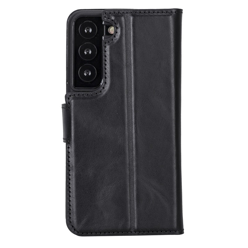 Samsung Galaxy S22 Magnetic Detachable Leather Wallet Case by Hardiston - premium Samsung S - 22 Cases